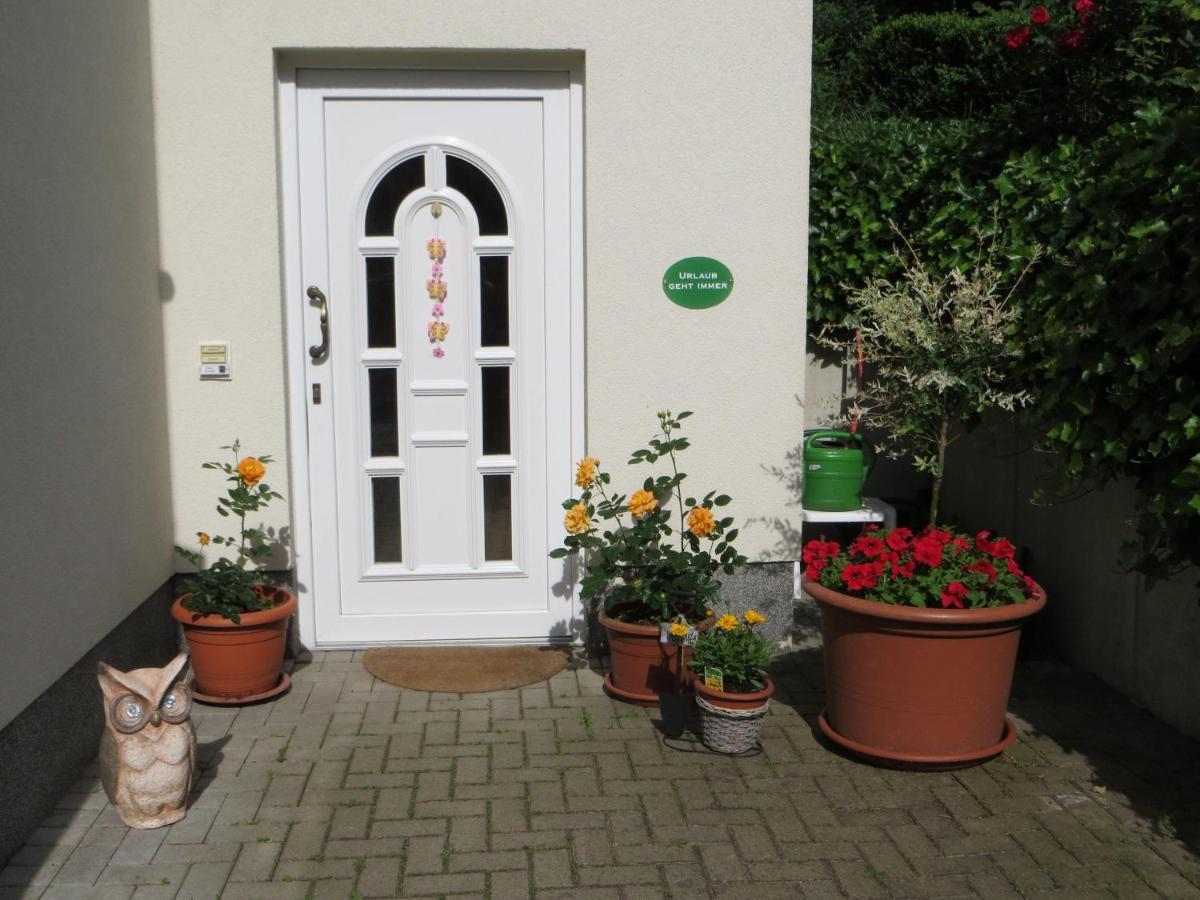 Weisses-Haus-Am-Kurpark-Fewo-Waldblick Apartment Quedlinburg Exterior photo